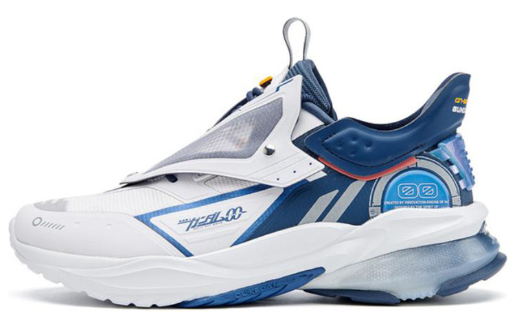 361° Gundam Angel Low Top Sports Casual Shoes Men's Gray Blue