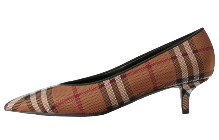 Burberry Haymarket Check Pointed-toe Pumps