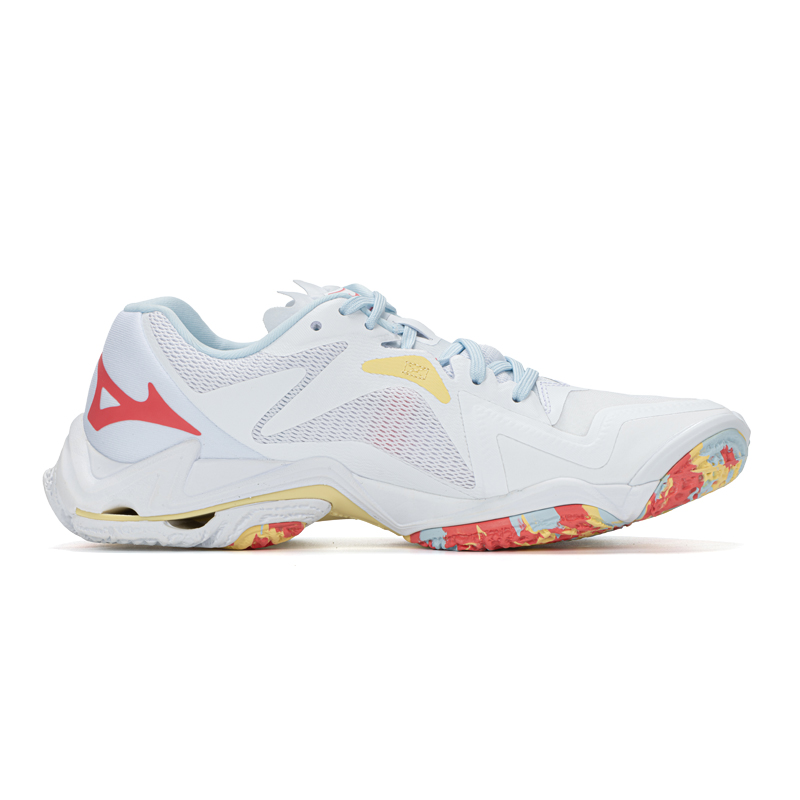 Mizuno Wave Lightning Z8 Cushioning, Wear Resistant Low Top Training Shoes Unisex Lava White купить в интернет-магазине Yoocart с быстрой доставкой по России.