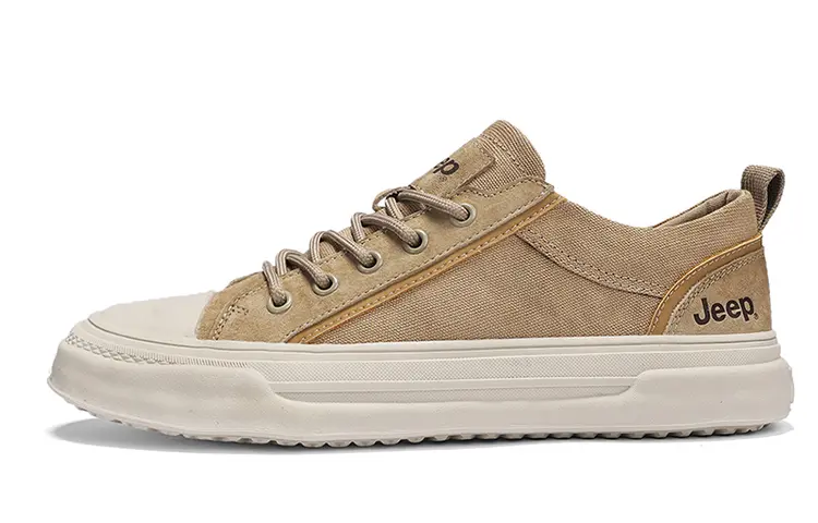 Jeep Low top Casual Shoes Men's Khaki