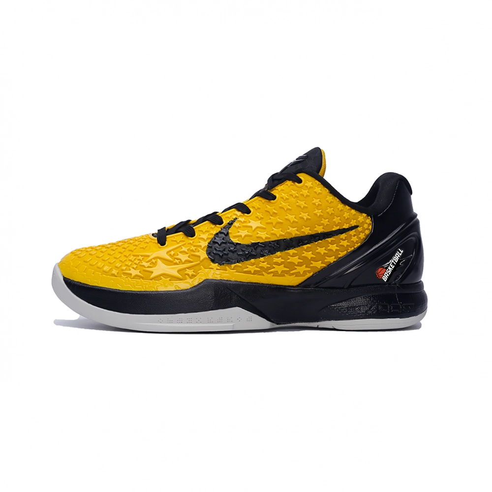 Nike Zoom Kobe 6 Victory 6 Cushioning Low top Basketball Shoes Unisex Gold Black