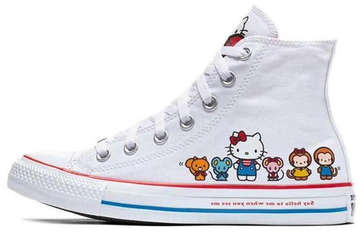Converse Chuck Taylor All Star Hi Hello Kitty White