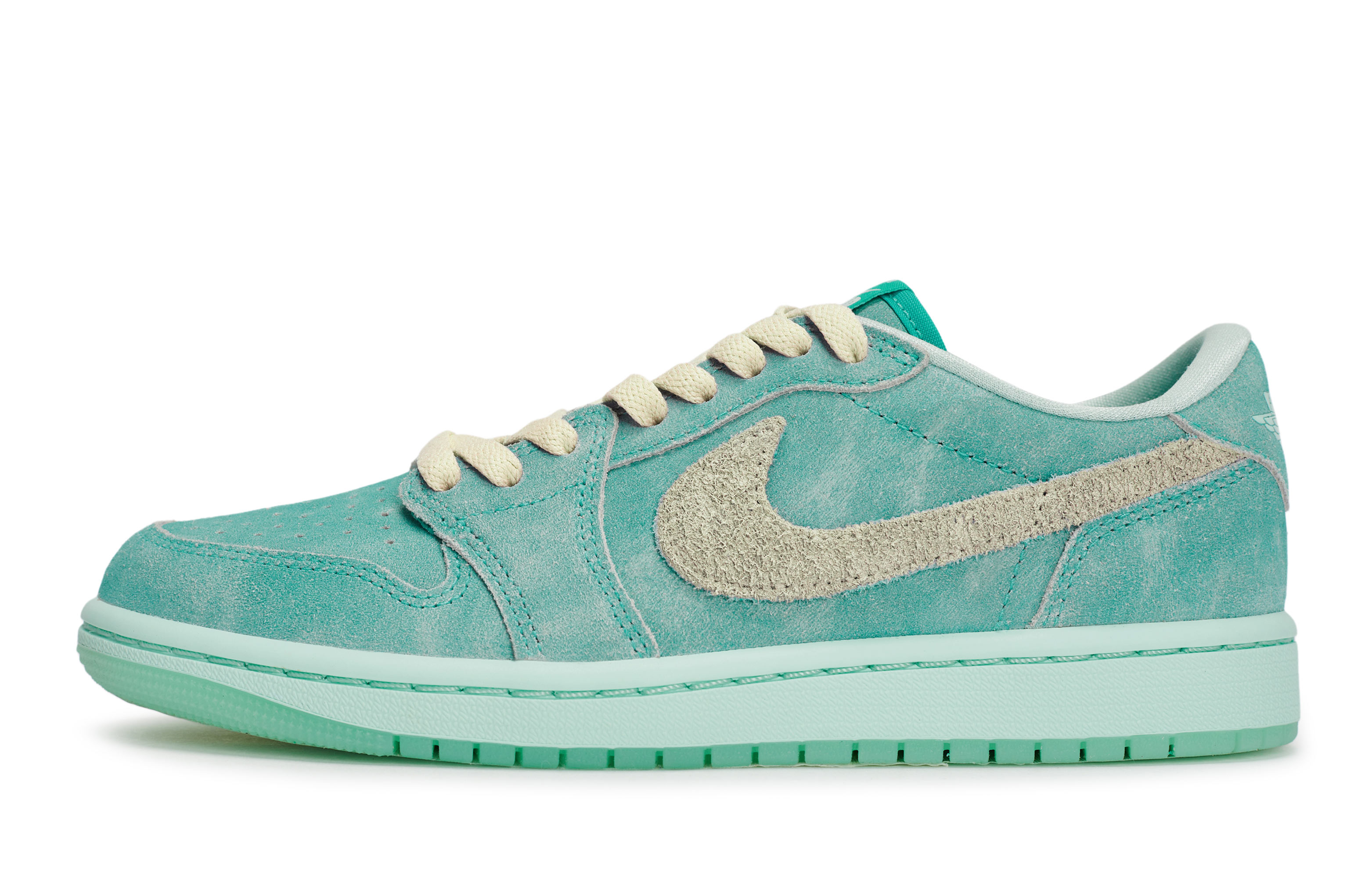 JORDAN Air Jordan 1 Vintage Basketball Shoes Women's Low top Beige Yellow/Green купить в интернет-магазине Yoocart с быстрой доставкой по России.