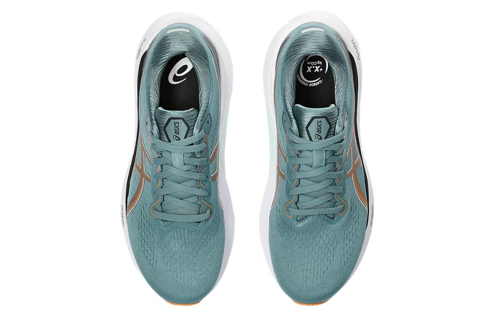 ASICS Gel Kayano 30 Foggy Teal Bright Orange купить в интернет-магазине Yoocart с быстрой доставкой по России.