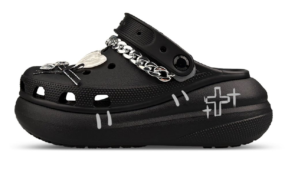 Crocs Crush Clog Clogs Unisex Black