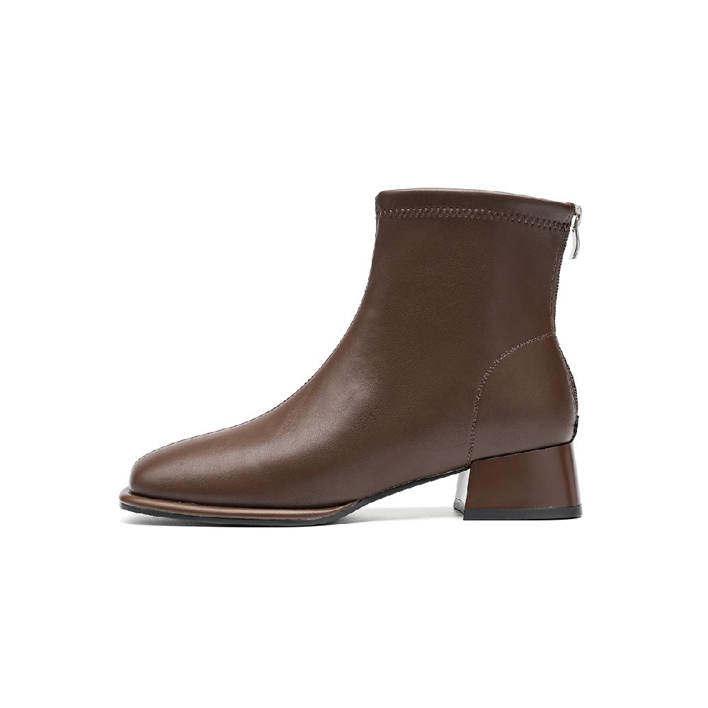 EBLAN Ankle Boots Women's Dark Brown
