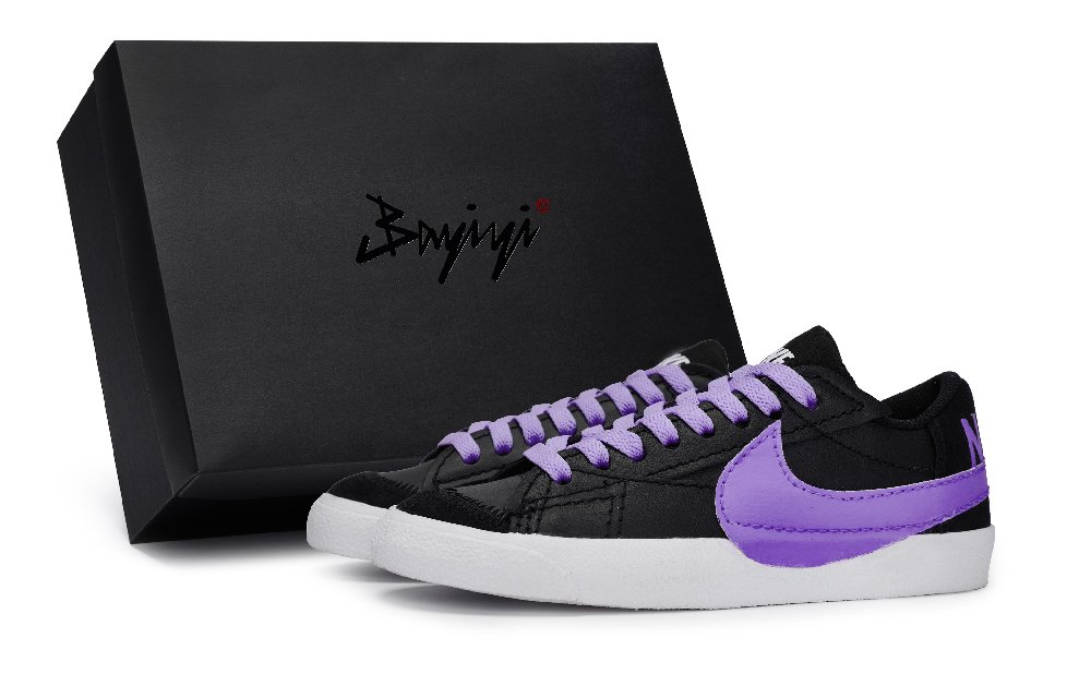 Nike Blazer Skateboard Shoes Women's Low-Top Purple