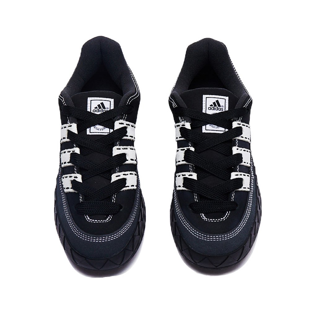 Adidas Originals Adimatic Anti-Slip Wear-Resistant Low-Top Skateboard Shoes Unisex Black
