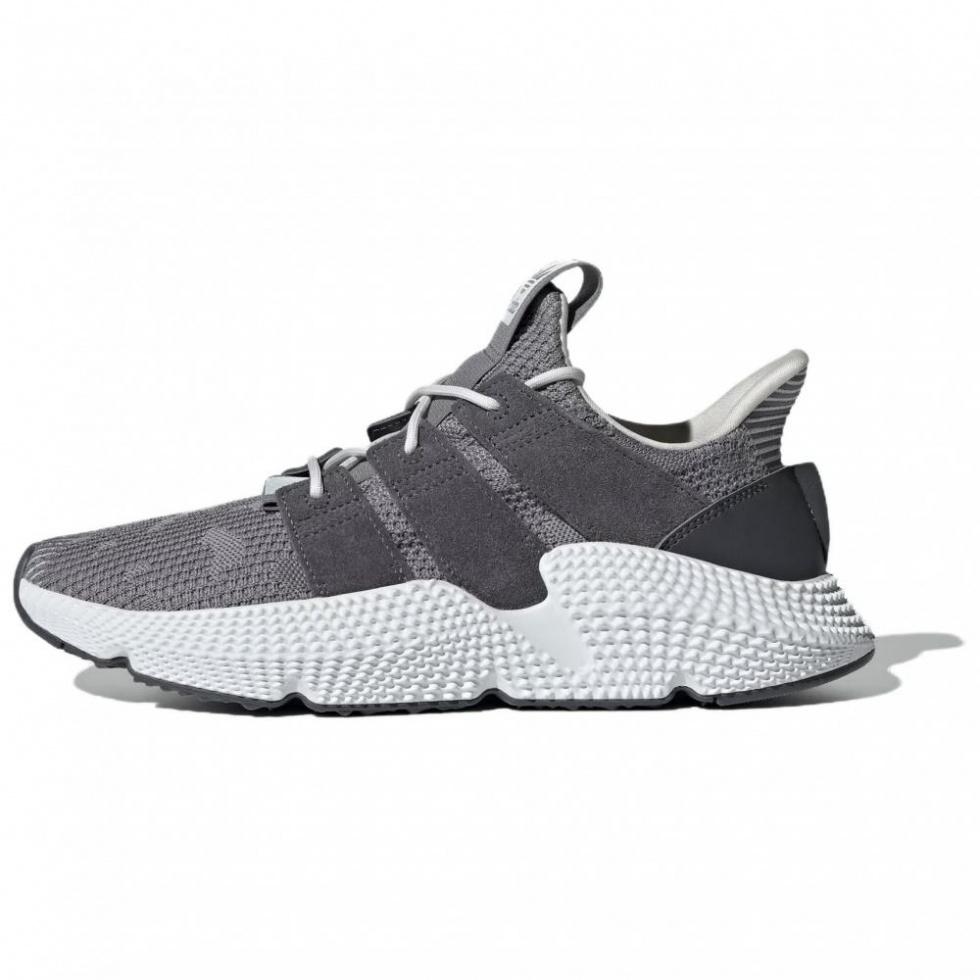 Adidas Originals PROPHERE Chunky Sneakers Unisex Low-Top Gray/Crystal White