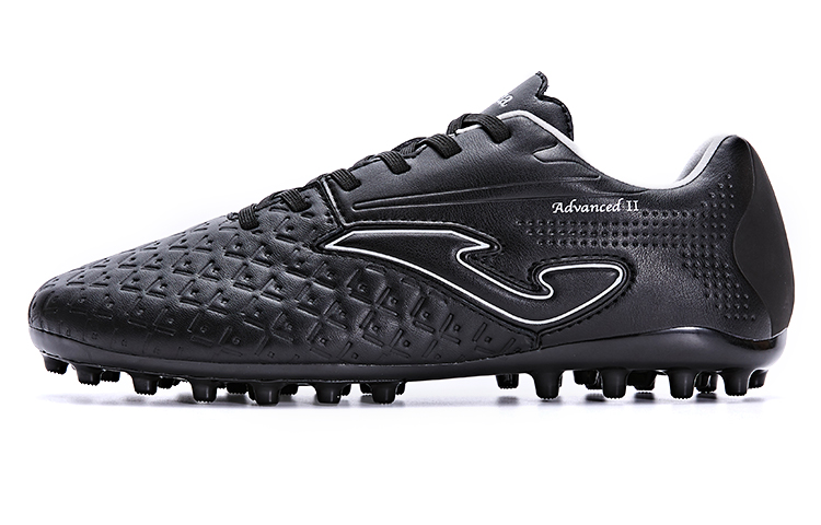 Joma MG Rubber Short Studs Anti Slip Wear Resistant Soccer Shoes Men's Black