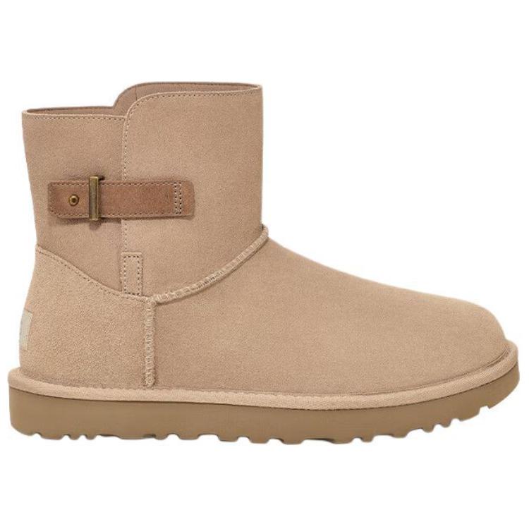 UGG Short Snow Boots Unisex Sand