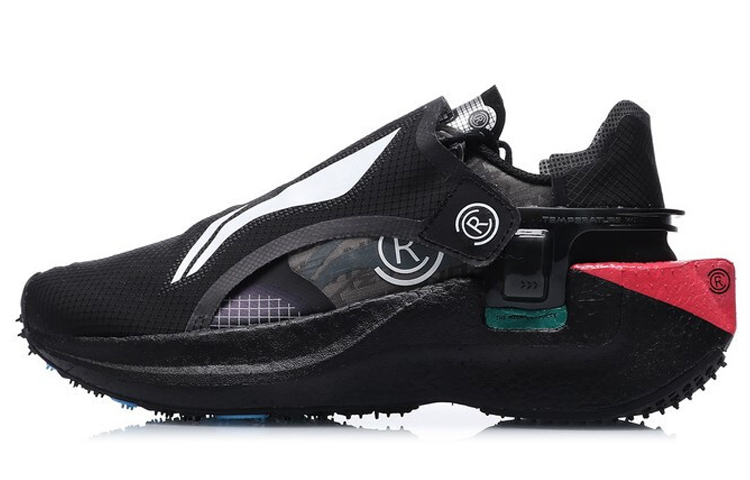 LiNing Ranger Shock Absorbers With Slip Resistant And Abrasion Resistant Properties Low Top Running Shoes Women's Black