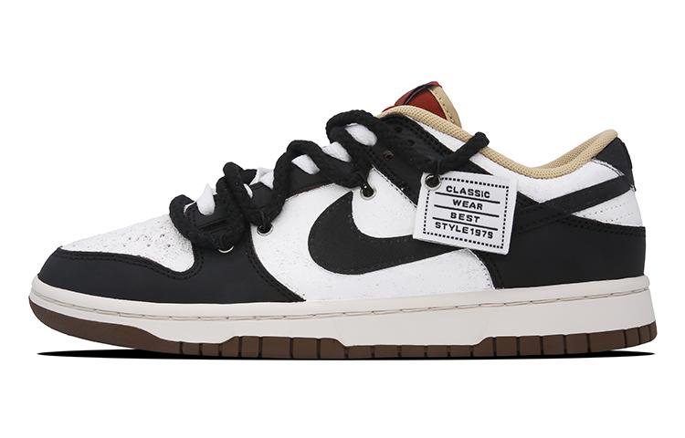 Nike Dunk Low Mars Stone Low-Top Skateboard Shoes Men's Black White