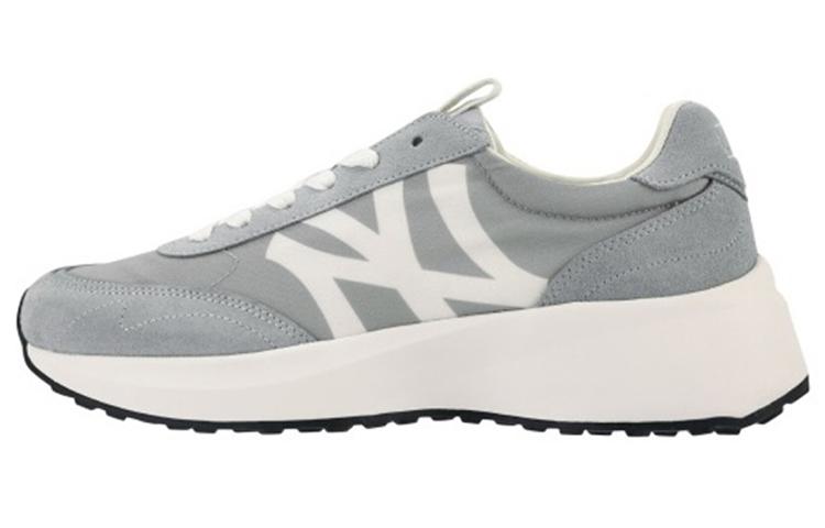 MLB Chunky Jogger New York Yankees Anti-Slip Wear-Resistant Low-Top Chunky Sneakers Unisex Gray