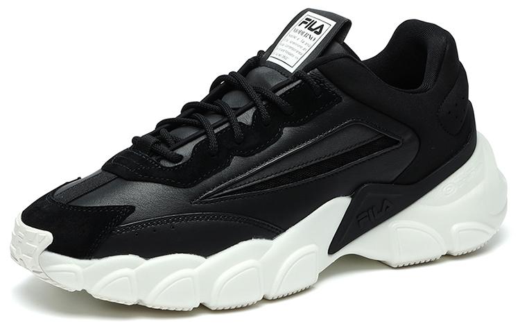 FILA Fashion Sneakers Low top Running Shoes Black/White