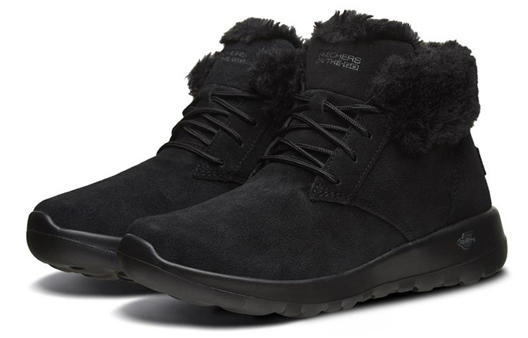 Skechers ON THE GO Joy Thermal Short Snow Boots Women's All Black