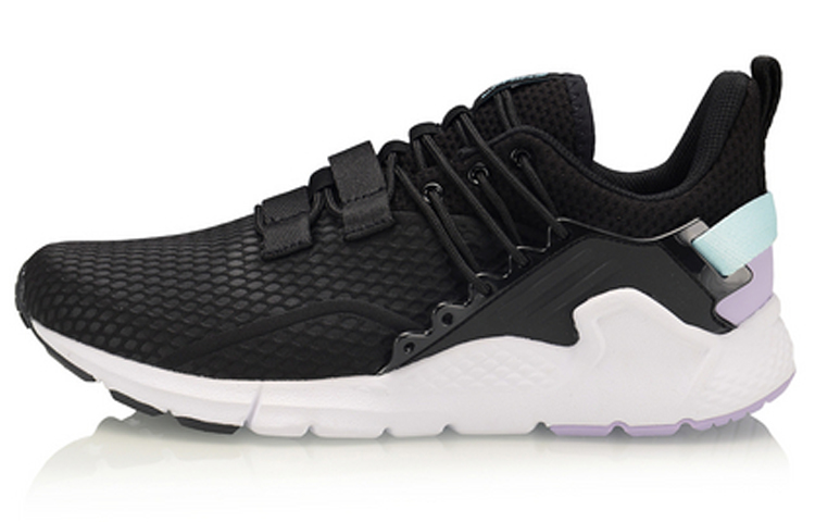 LiNing Breathable Low Top Casual Shoes Women's Standard Black