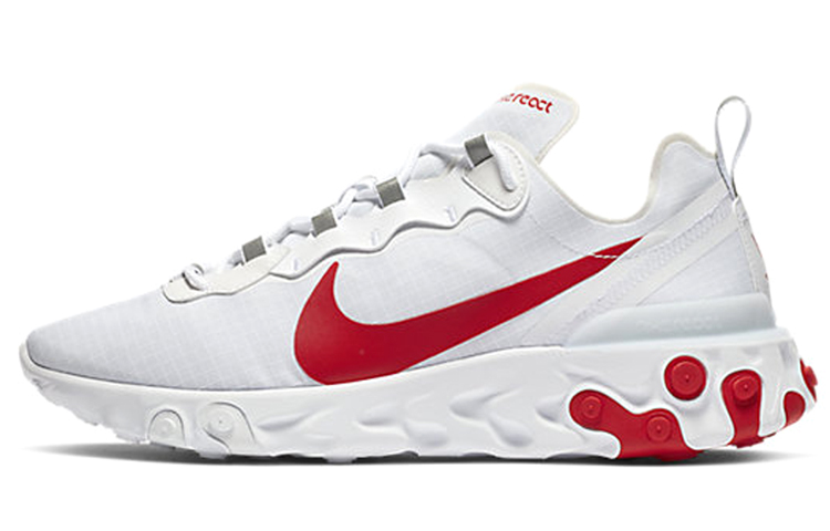 Nike React Element 55 White Red