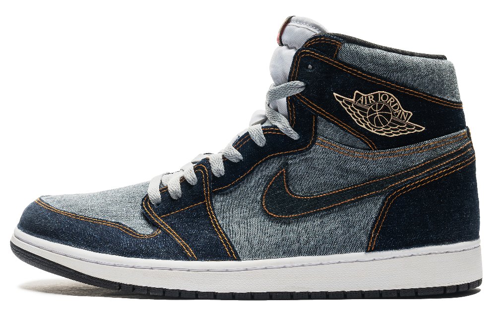 Jordan Air Jordan 1 High Top Vintage Basketball Shoes Unisex