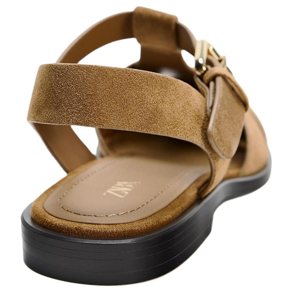 ZARA Roman Sandals Women's Brown купить в интернет-магазине Yoocart с быстрой доставкой по России.
