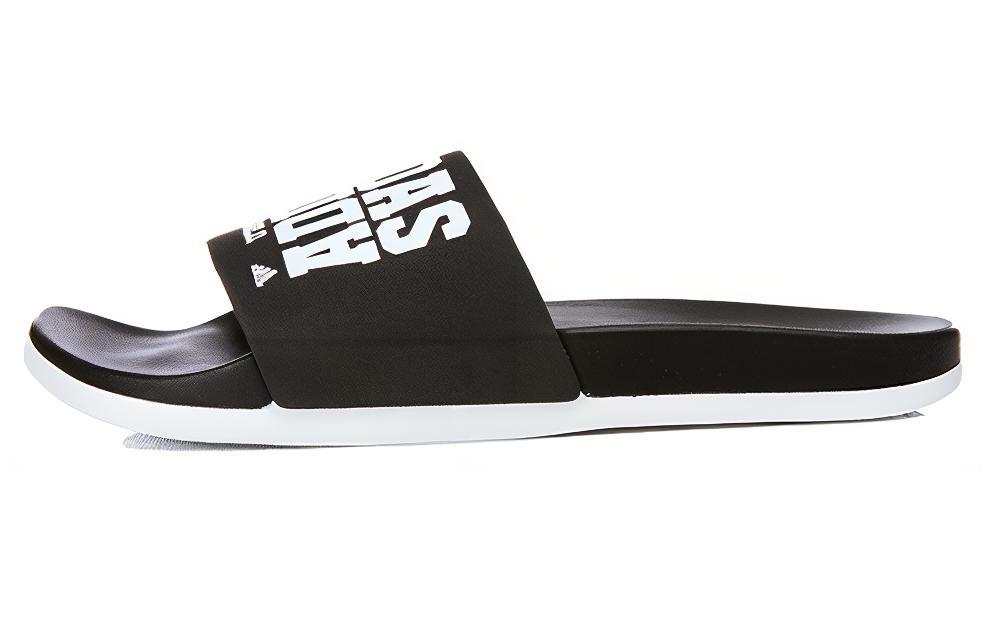 Adidas Adilette Cloudfoam Plus Slippers Women's Black White
