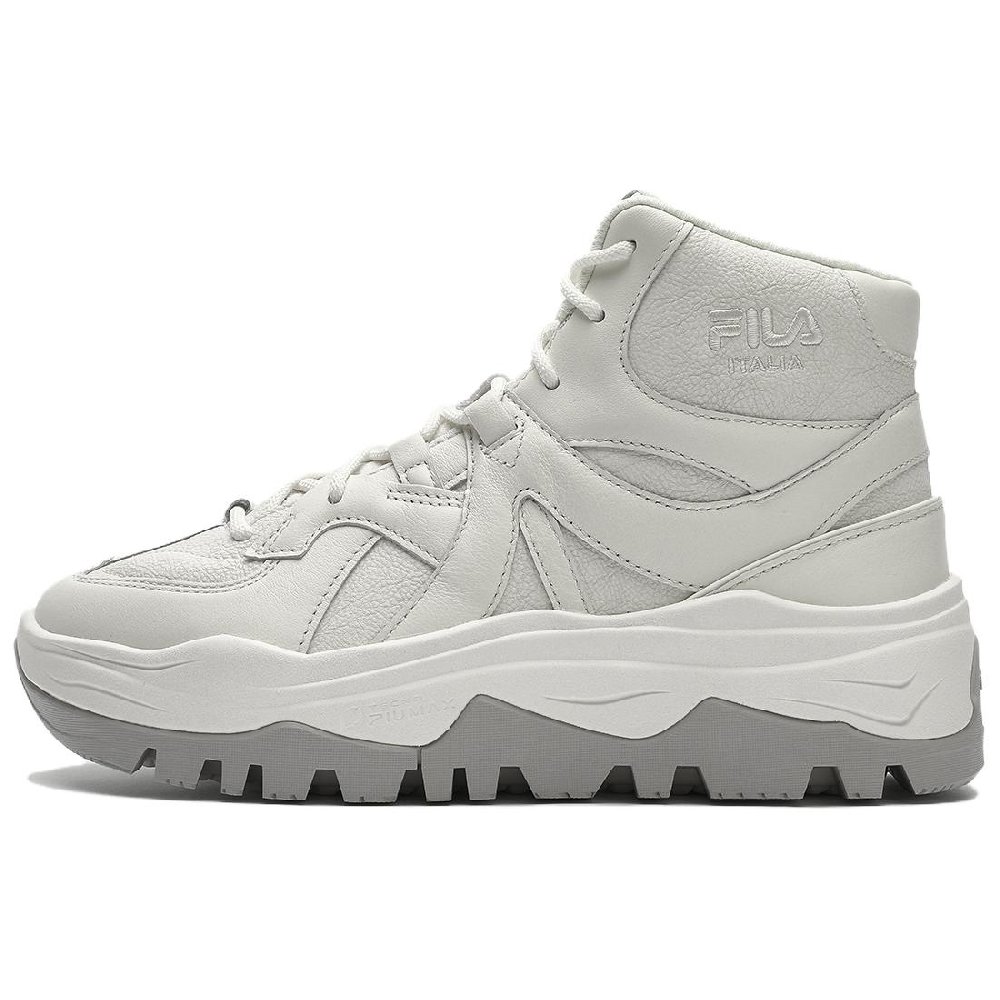 FILA MODERNO Cushioning Wear-Resistant Mid-Top Casual Shoes Women's Early Snow