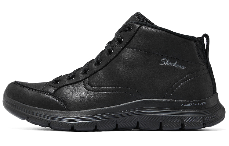 Skechers Flex Appeal 4.0 Warm And Wear-Resistant Crew Snow Boots Women's Black