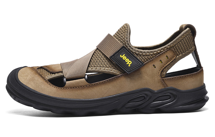 Jeep Low Top Casual Shoes Men's Coffee