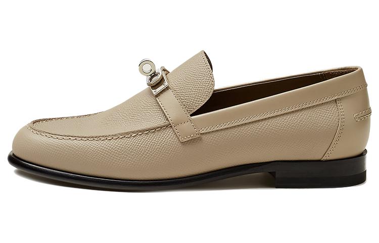 HERMES Destin Casual Single Shoes Women's Beige