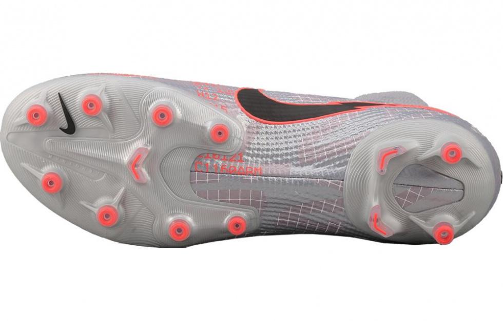 Nike Mercurial Superfly 7 Elite Ag Pro 'Metallic Grey Crimson' купить в интернет-магазине Yoocart с быстрой доставкой по России.