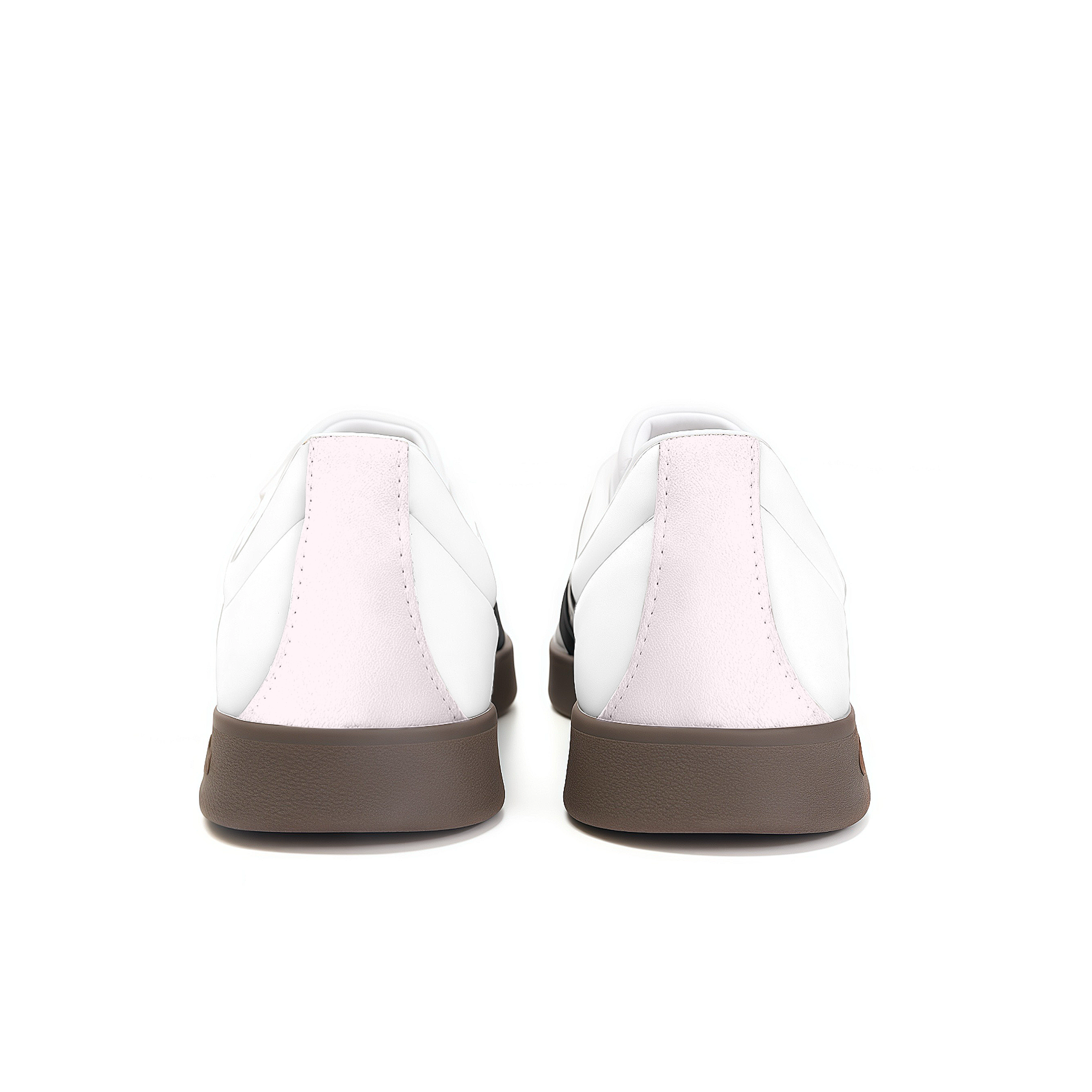 Adidas VL COURT 2.0 Slip Resistant Abrasion Resistant Low top Skateboard Shoes Women's Pink White купить в интернет-магазине Yoocart с быстрой доставкой по России.