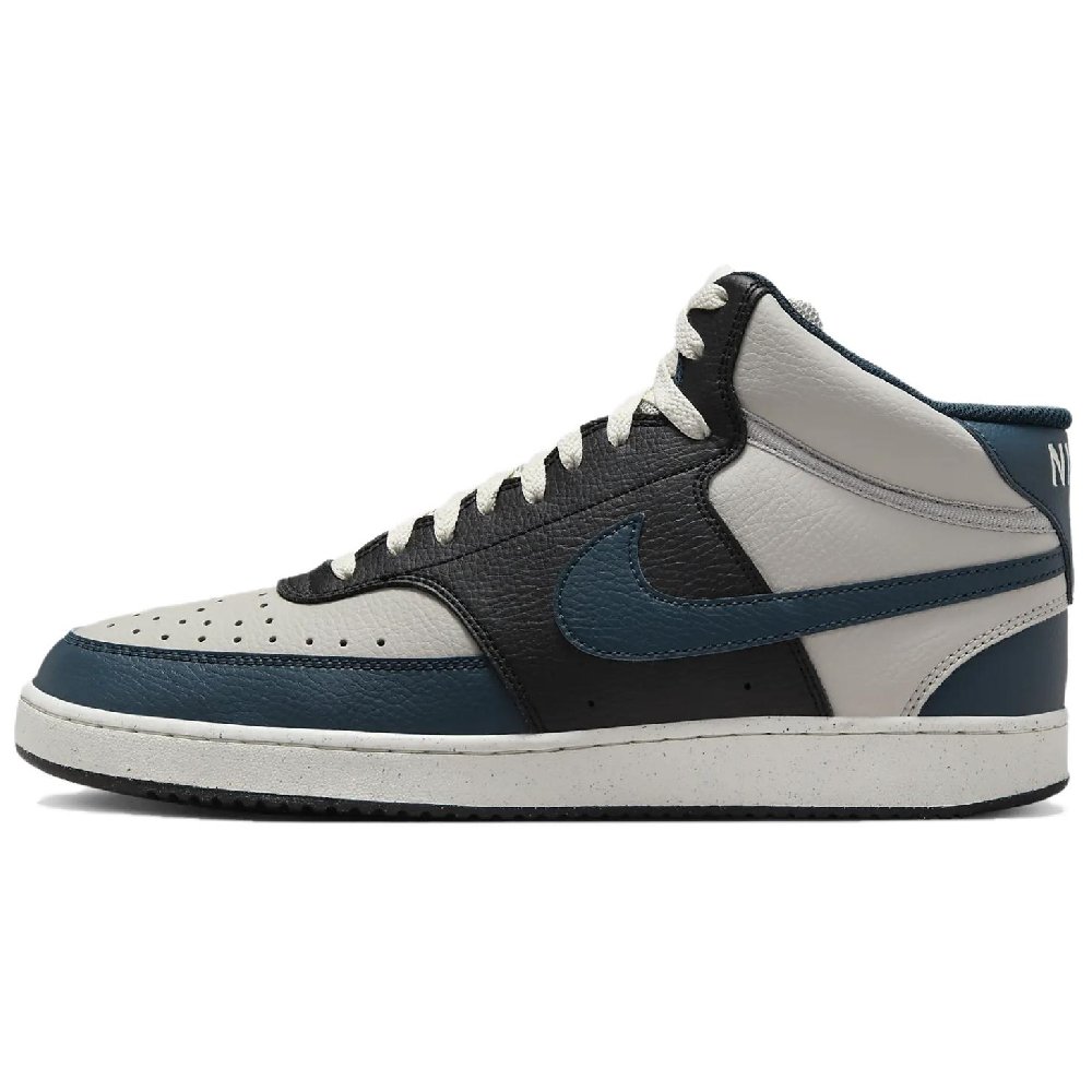 Nike Court Vision Mid Next Nature Light Iron Ore Phantom Black Armory Navy