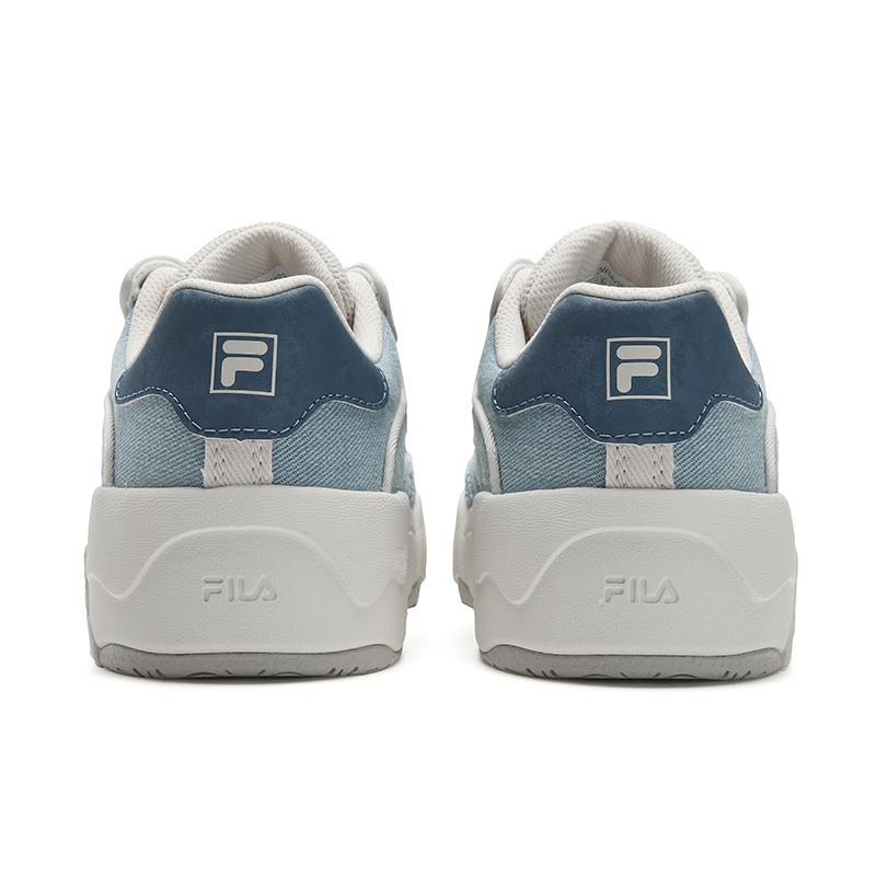 FILA OMELETTE Abrasion Resistant Low top Skateboard Shoes Women's Ocean View Blue купить в интернет-магазине Yoocart с быстрой доставкой по России.