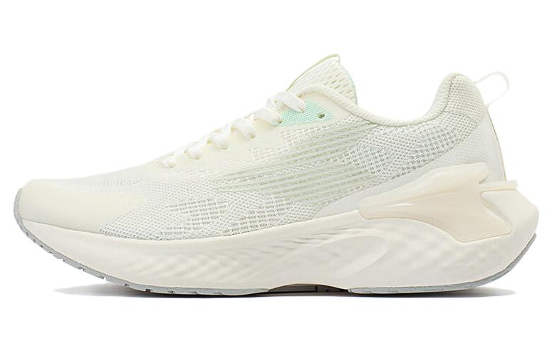 361° E Toughness 2.0 Cushioning, Slip Resistant, And Abrasion Resistant Low Top Running Shoes Women's White Green