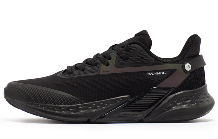 361° Volcano Rainproof Series Volcano Rain Screen Anti Slip Wear Resistant Low Top Running Shoes Men's Obsidian Black