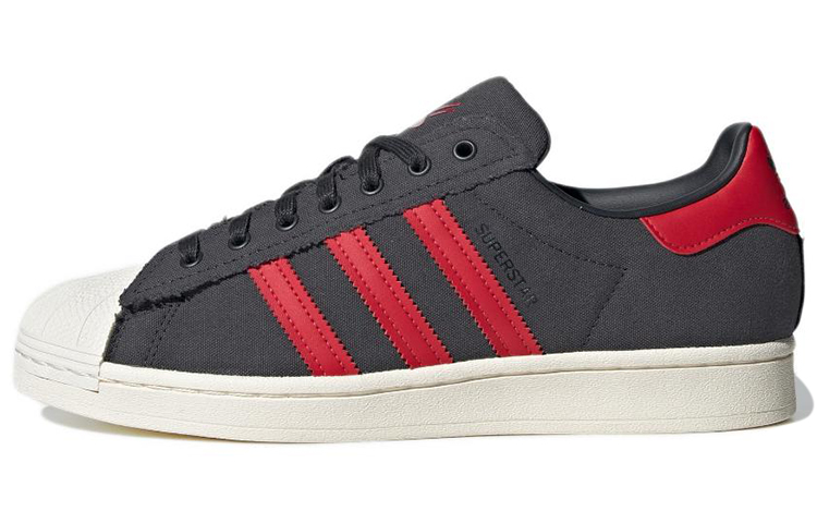 Adidas Originals Superstar Shoes 'Black Red White'