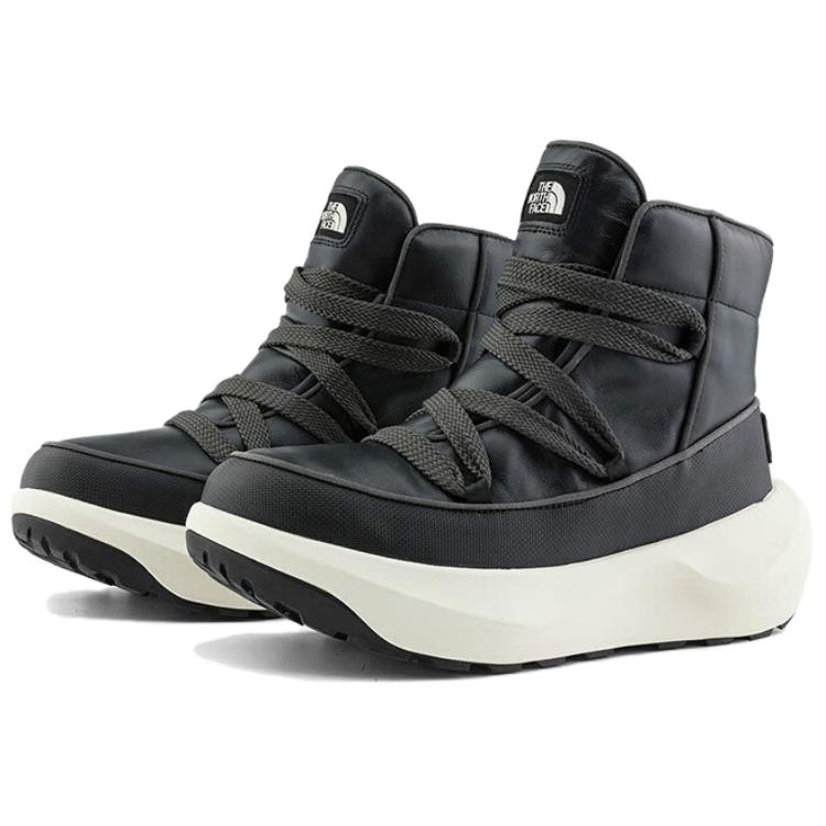 THE NORTH FACE Halseigh Thermoball Lace Waterproof Boots 'Tnf Black Asphalt Grey' Women's
