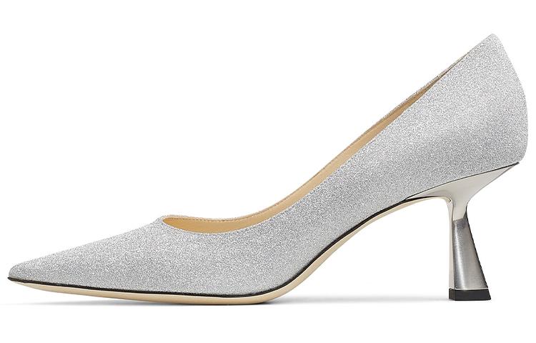 Jimmy Choo Rene 65 High Heels 6.5cm Women's Silver