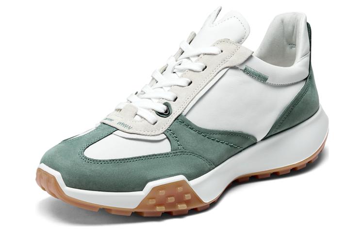 Ecco Slip-Resistant Low-Top Sports Casual Shoes Men's Frost Green