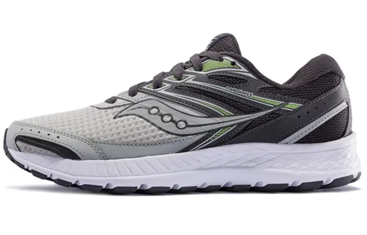 Saucony Cohesion 13 Low Top Running Shoes Men's Gray Brown