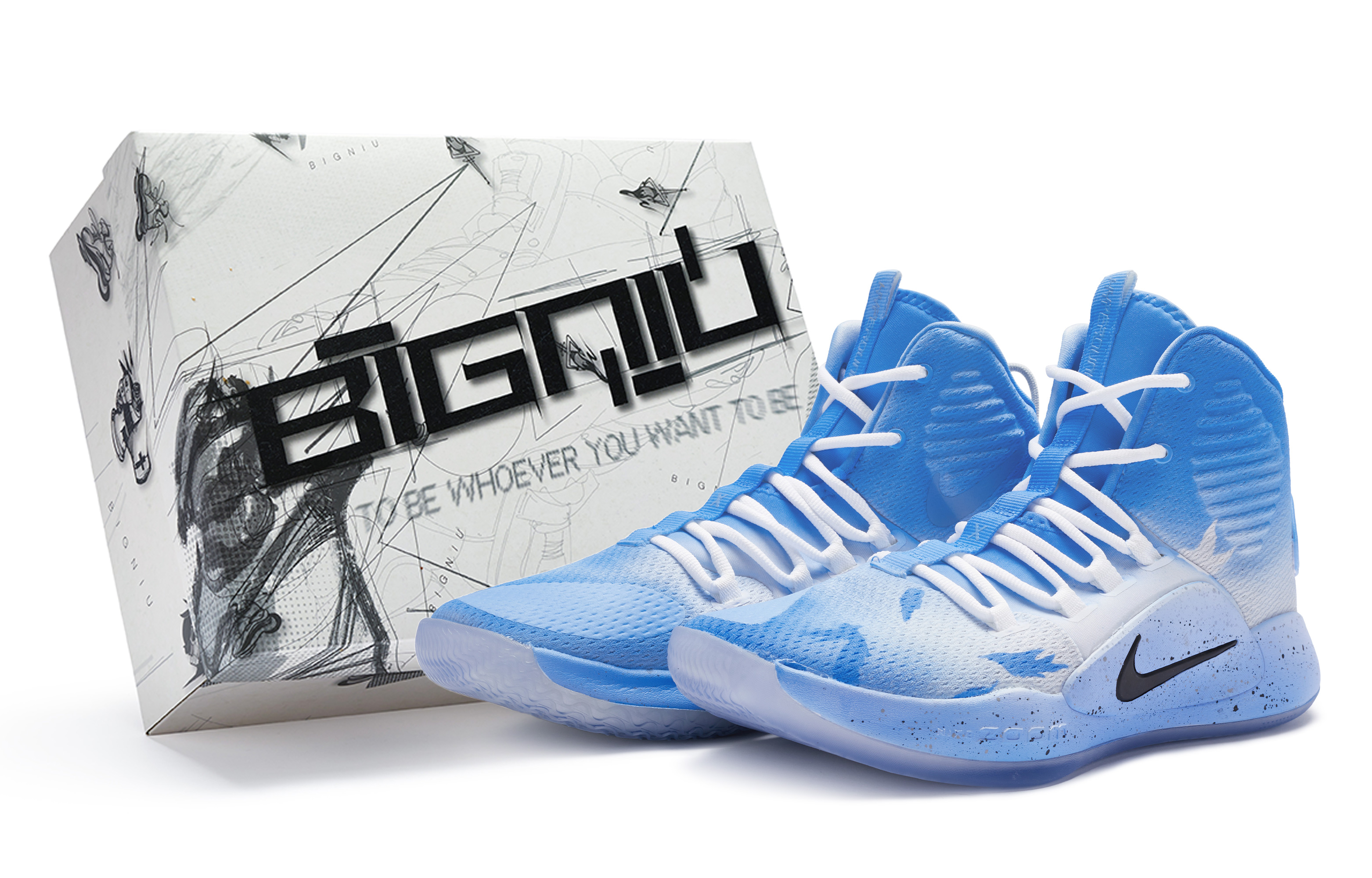 Nike Hyperdunk X Basketball Shoes Men's High top White