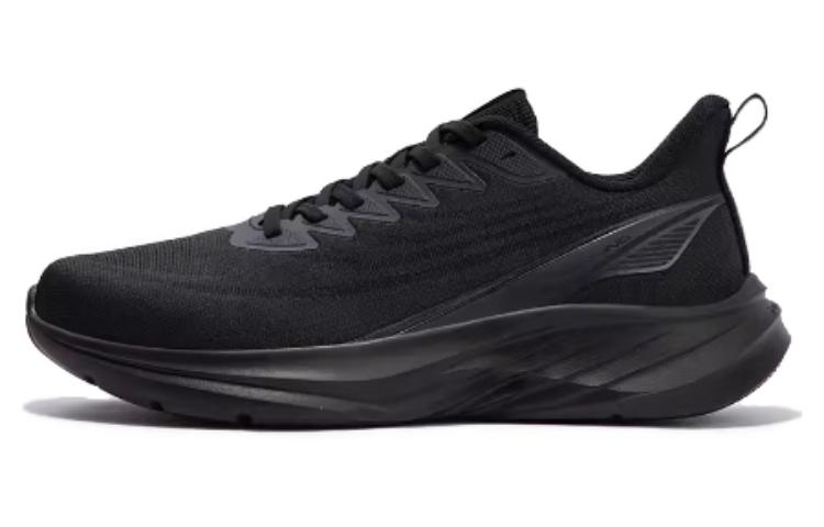 361° Flying Feather 2.0 Cushioning, Wear Resistant Low Top Running Shoes Men's Black