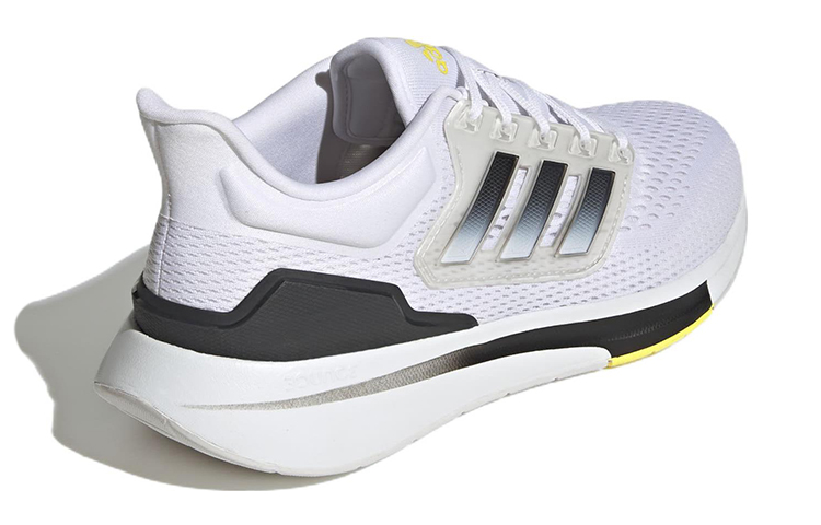 Adidas EQ21 Run 'White Beam Yellow' купить в интернет-магазине Yoocart с быстрой доставкой по России.