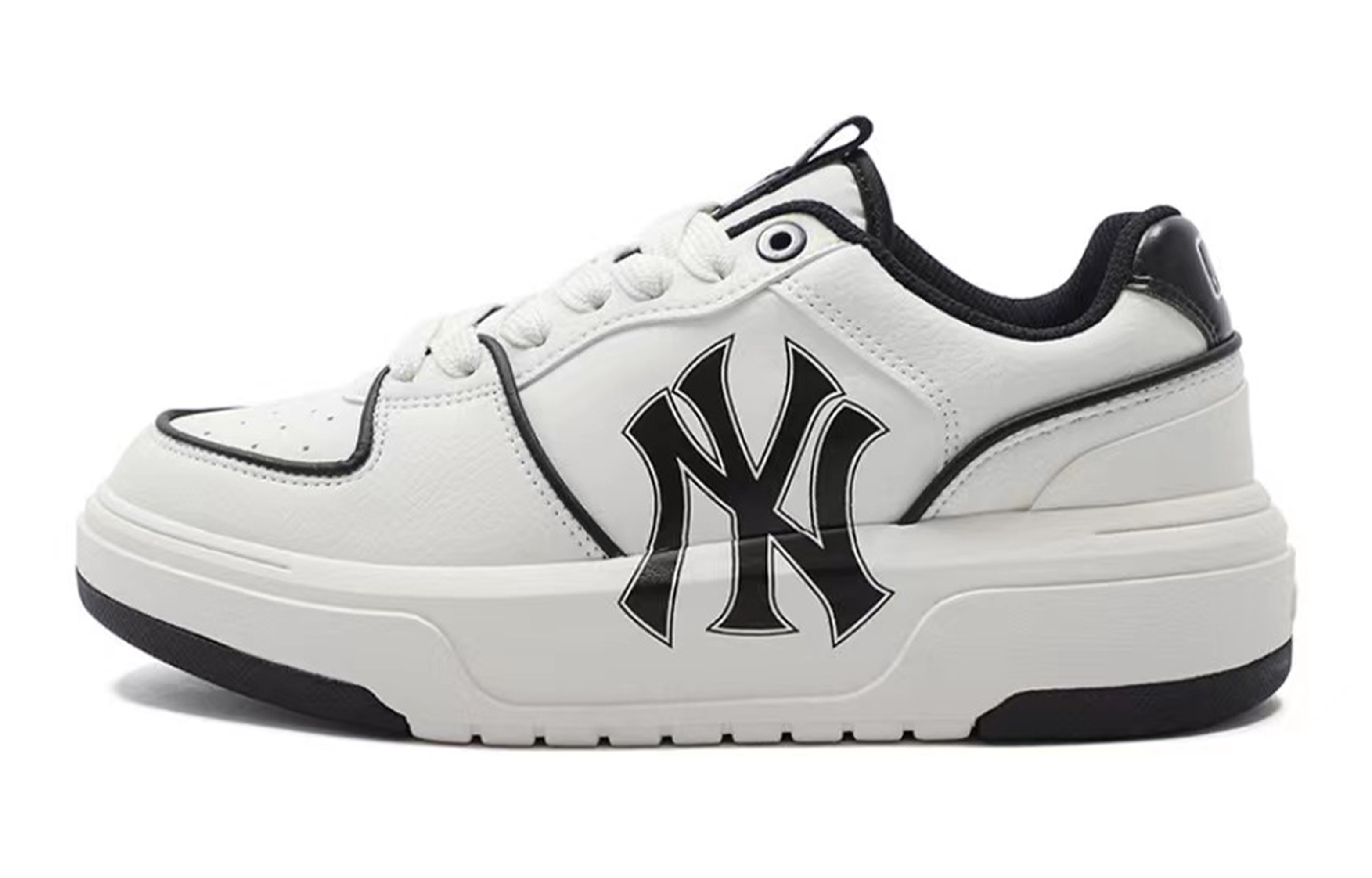 MLB Chunky Liner Skateboard Shoes Unisex Low Top Black/White/Green