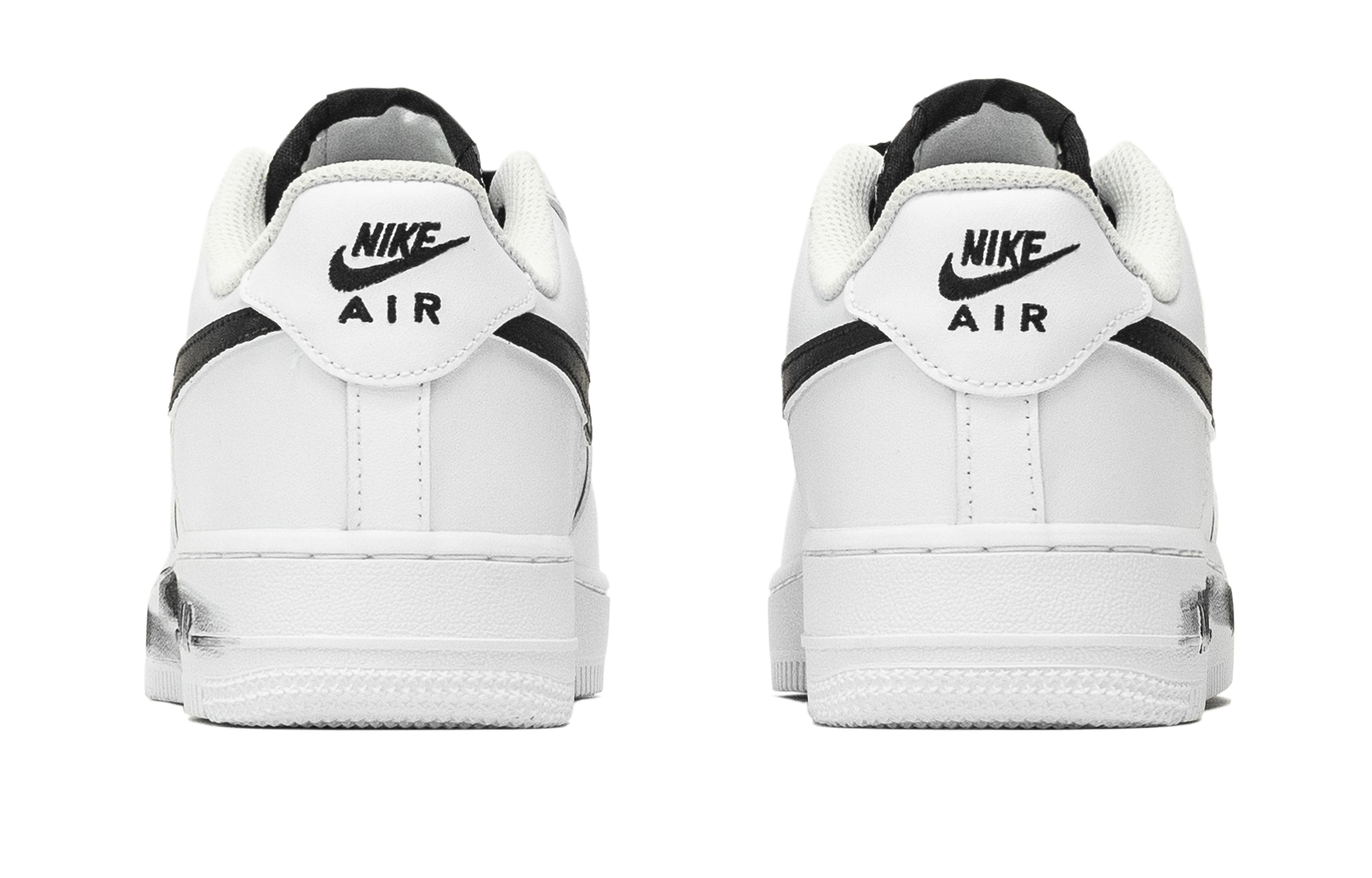 Nike Air Force 1 Black Sorrow Low top Skateboard Shoes Unisex Black White купить в интернет-магазине Yoocart с быстрой доставкой по России.