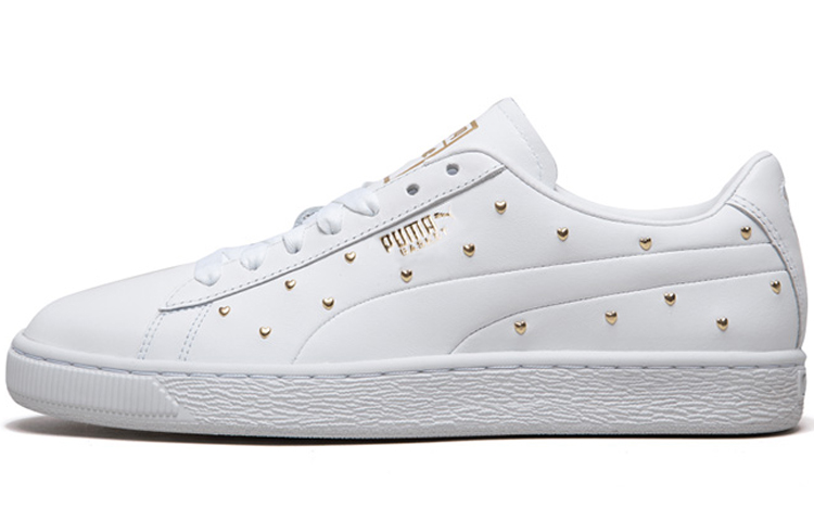 PUMA Basket Studs 'White' Women's