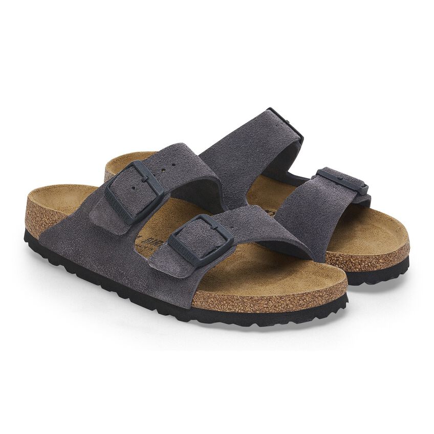 Birkenstock Arizona EVA Abrasion-Resistant Slide Slippers Unisex Blue Gray
