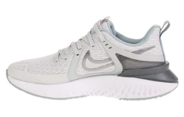 Nike Legend React 2 Abrasion Resistant Breathable Low Top Running Shoes Women's Beige