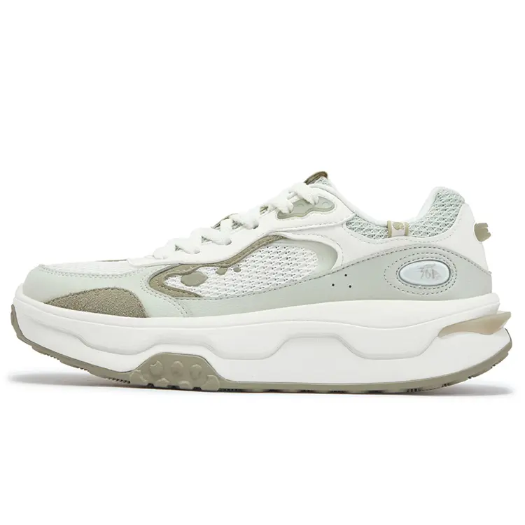 361° Slip Resistant, Abrasion Resistant, Breathable Low Top Casual Shoes Women's Ore Gray Green