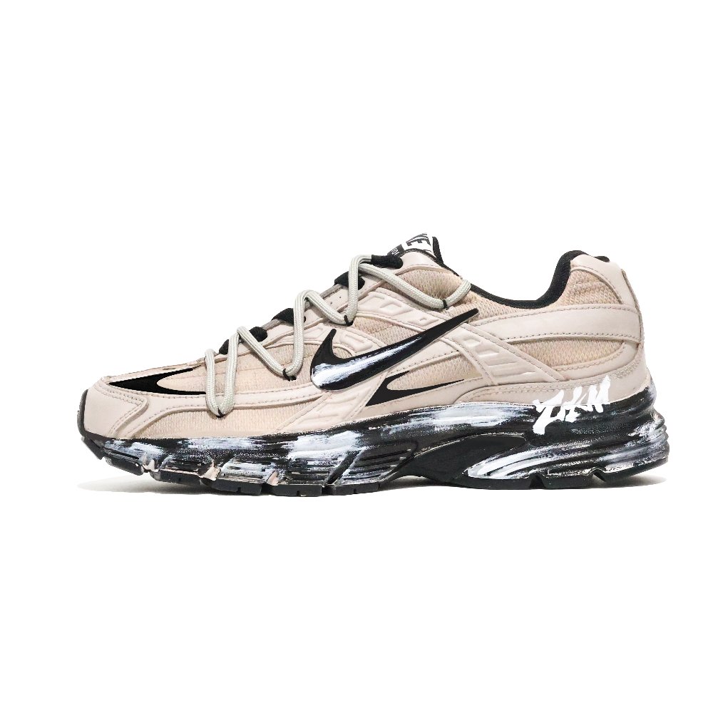 Nike Initiator Cushioning, Abrasion Resistant, Breathable, Lightweight Low Top Casual Running Shoes Unisex Greige